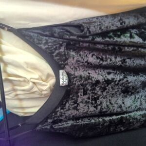 Madison Leigh Black Velvet Dress